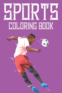 Sports Coloring Book