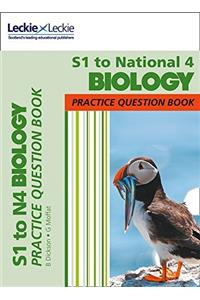 S1 to National 4 Biology Practice Question Book