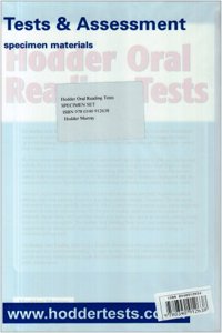 Hodder Oral Reading Tests