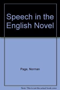 Speech in the English Novel