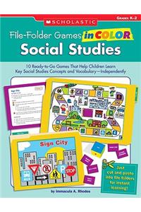 File-Folder Games in Color: Social Studies