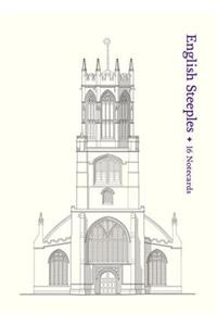 English Steeples: 16 Notecards