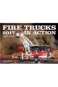 Fire Trucks in Action 2017 Calendar