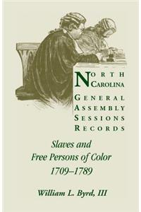 North Carolina General Assembly Sessions Records