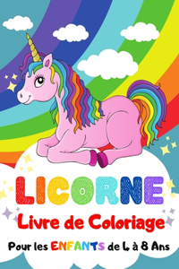 Licorne Livre de Coloriage