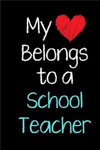 My Heart Belongs to a School Teacher