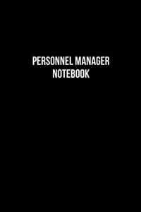 Personnel Manager Notebook - Personnel Manager Diary - Personnel Manager Journal - Gift for Personnel Manager