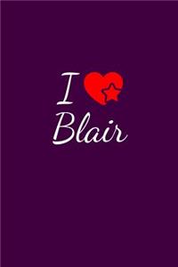 I love Blair