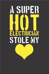 Electrician Girl Friend Notebook Journal