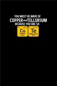 Mad eof Copper And Tellurium