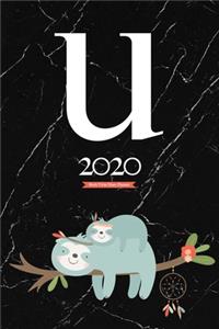 2020 Sloth Tribe Diary Planner