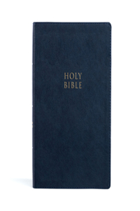 CSB Super Giant Print Reference Bible, Navy Leathertouch