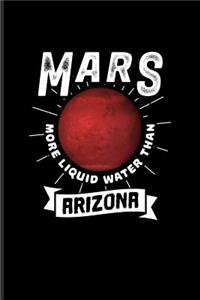 Mars More Liquid Water Than Arizona