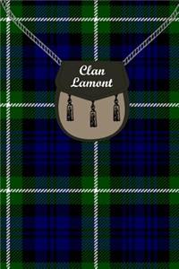 Clan Lamont Tartan Journal/Notebook