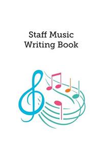 Staff Music Writing Book
