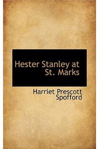 Hester Stanley at St. Marks