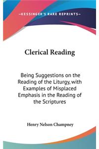 Clerical Reading
