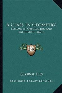 A Class In Geometry