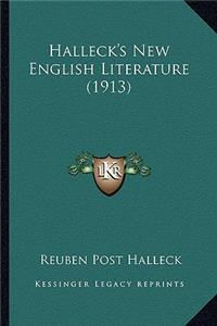 Halleck's New English Literature (1913)