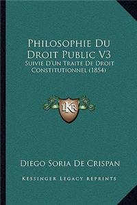 Philosophie Du Droit Public V3