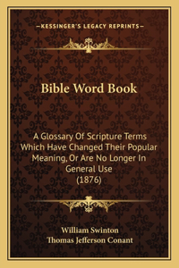 Bible Word Book