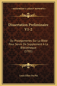 Dissertation Preliminaire V1-2