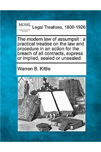 modern law of assumpsit