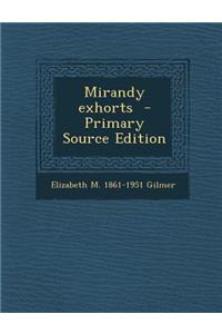 Mirandy Exhorts