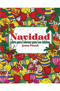 Navidad Libro para Colorear para Los Adultos