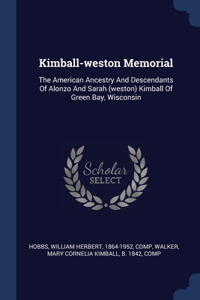 Kimball-weston Memorial