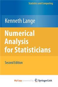 Numerical Analysis for Statisticians