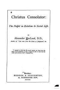 Christus Consolator, The Pulpit in Relation to Social Life