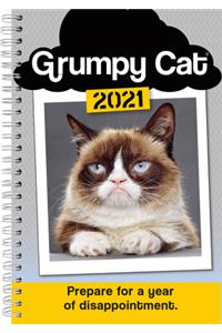 2021 Grumpy Cat(r) 17-Month Weekly Planner