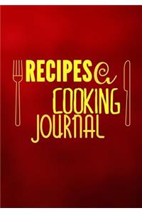 Recipes a Cooking Journal