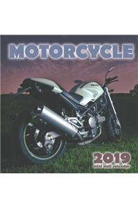 Motorcycle 2019 Mini Wall Calendar