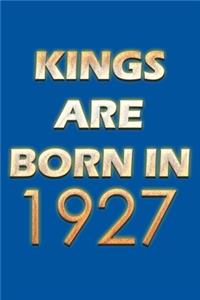 Kings Are Born In 1927 Notebook