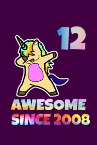 Dabbing Unicorn Awesome Since 2011 9th Birthday