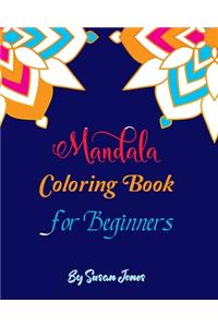 Mandala coloring book for beginners