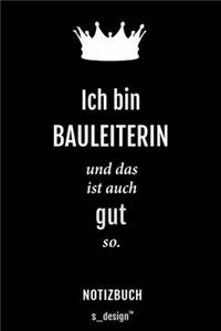 Notizbuch für Bauleiter / Bauleiterin