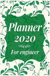 Planner 2020 for engineer