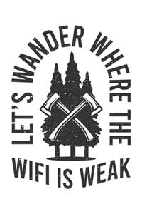 Let's Wander Where The Wifi Is Weak
