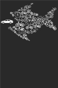 Umweltschutz Fahrrad Fisch