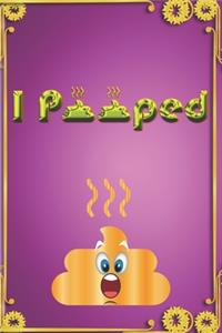 I Pooped Toilet Guest Book