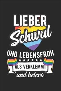 Lieber Schwul Und Lebensfroh Als Verklemmt Und Hetero