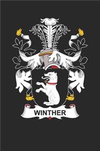 Winther: Winther Coat of Arms and Family Crest Notebook Journal (6 x 9 - 100 pages)