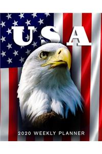 USA 2020 Weekly Planner