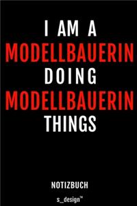 Notizbuch für Modellbauerin