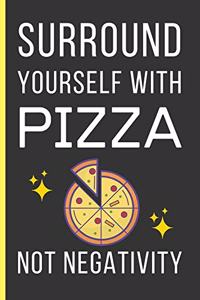 Surround Yourself With Pizza Not Negativity