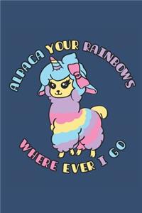 Alpaca Your Rainbows Wherever I Go