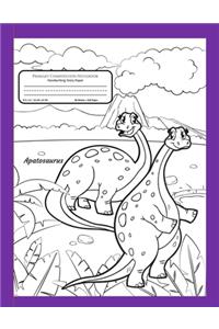 Primary Composition Notebook Handwriting Story Paper